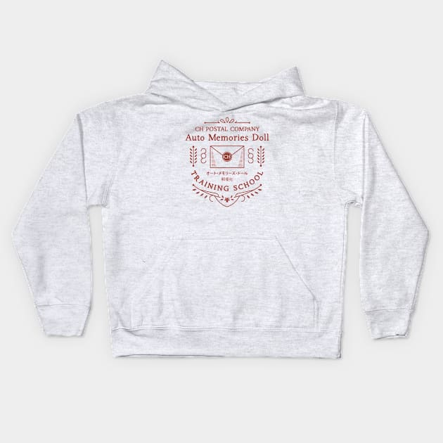 CH Postal Company Kids Hoodie by Lagelantee